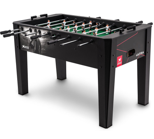 Настільний футбол Hop-Sport Ultra, 140,5 x 76,5 x 88 см - чорний Настільний футбол Hop-Sport Ultra, 140,5 x 76,5 x 88 см - чорний