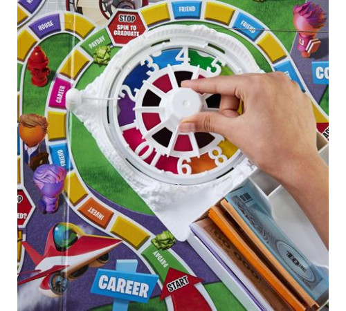 Настільна гра Hasbro Games Гра в життя оновлена українська версія (F0800) Настільна гра Hasbro Games Гра в життя оновлена українська версія (F0800)