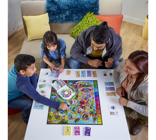 Настільна гра Hasbro Games Гра в життя оновлена українська версія (F0800) Настільна гра Hasbro Games Гра в життя оновлена українська версія (F0800)