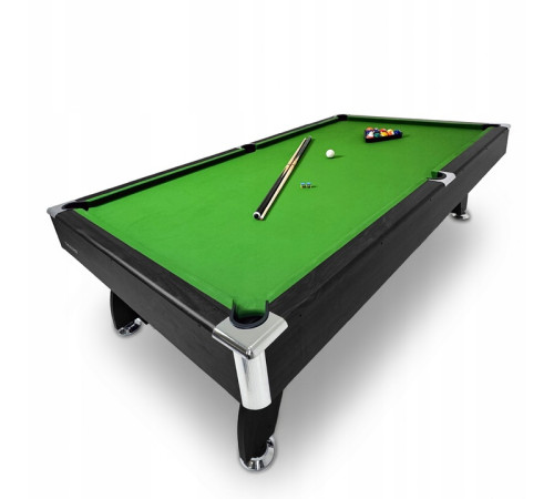 Більярдний стіл THUNDER BOLD-BLACK 8FT, 244 х 132 х 81 см