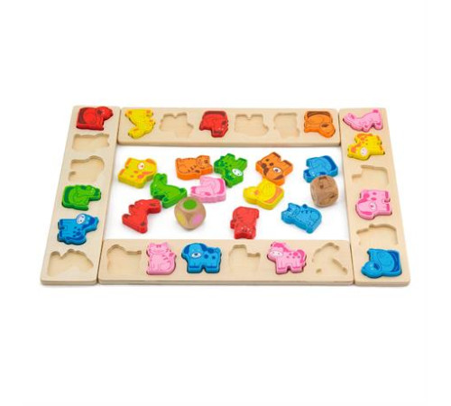 Настільна гра Viga Toys Карнавал тваринок (50450) Настільна гра Viga Toys Карнавал тваринок (50450)