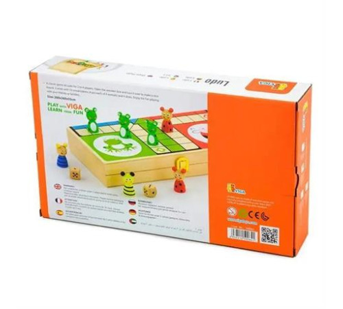 Настільна гра Viga Toys Лудо (50064) Настільна гра Viga Toys Лудо (50064)