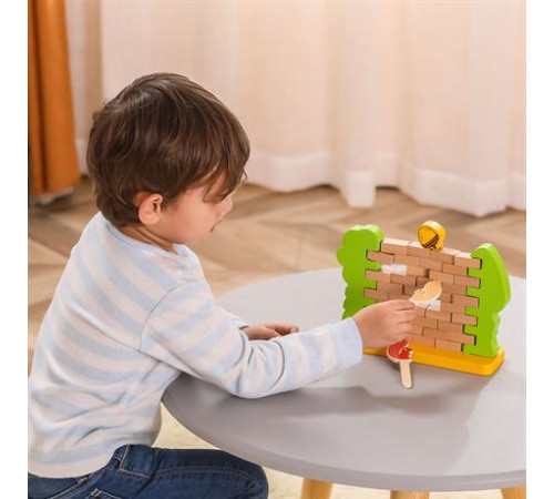 Настільна гра Viga Toys Стіна з цеглинок (44566) Настільна гра Viga Toys Стіна з цеглинок (44566)