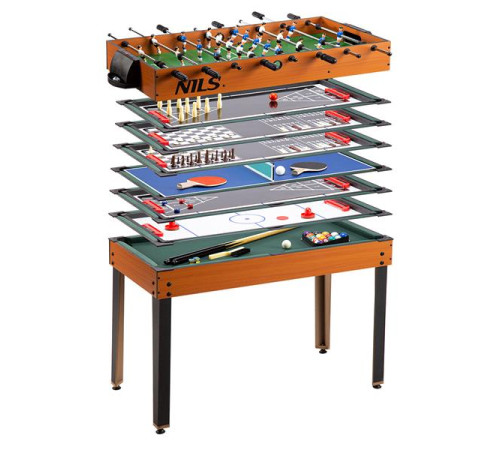 Ігровий стіл 13в1 NILS FUN SDM, 104 х 98 х 76 см
