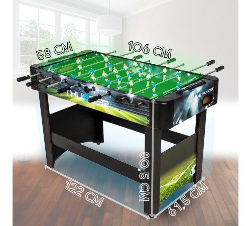 Настільний футбол THUNDER 4FT LIGHT Настільний футбол THUNDER 4FT LIGHT
