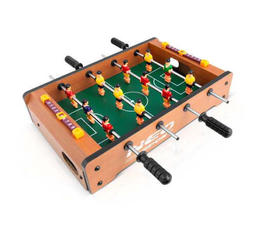 Настільний футбол Neo-Sport NS-439, 34,5 x 22 x 7 см, коричневий