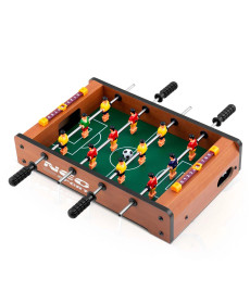 Настільний футбол Neo-Sport NS-439, 34,5 x 22 x 7 см, коричневий