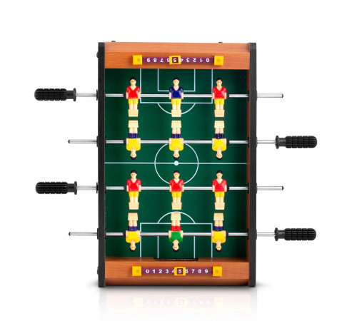 Настільний футбол Neo-Sport NS-439, 34,5 x 22 x 7 см, коричневий