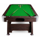 Більярдний стіл Hop-Sport Vip Extra 9 FT з накладками для пінг-понгу та аерохокею, 281 х 155 х 80 см