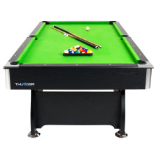 Більярдний стіл THUNDER BOLD-BLACK 9FT, 214 х 122 х 81 см