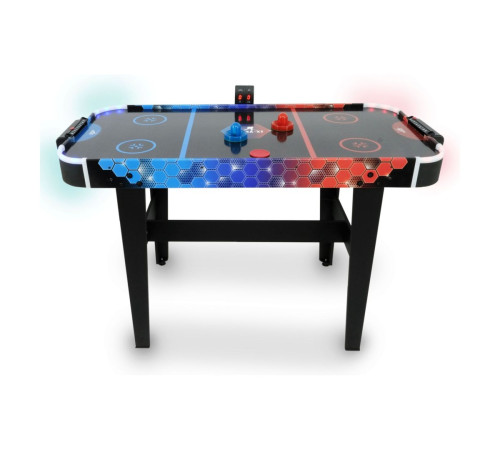 Stół Air Hockey Cymbergaj LED Aurora-XT 4ft Gry Dzieci Podświetlenie