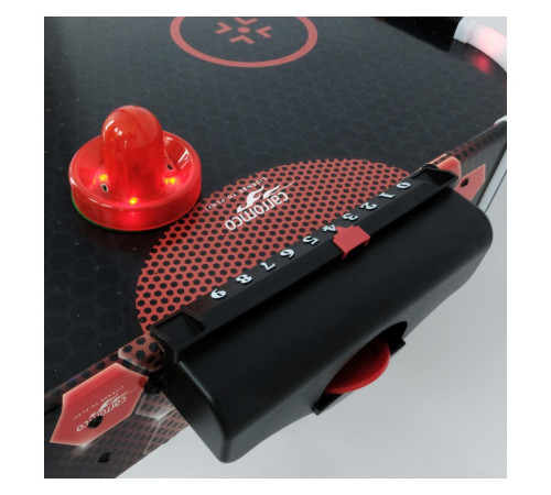 Stół Air Hockey Cymbergaj LED Aurora-XT 4ft Gry Dzieci Podświetlenie