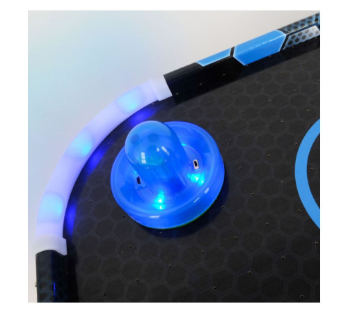 Stół Air Hockey Cymbergaj LED Aurora-XT 4ft Gry Dzieci Podświetlenie