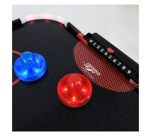 Stół Air Hockey Cymbergaj LED Aurora-XT 4ft Gry Dzieci Podświetlenie
