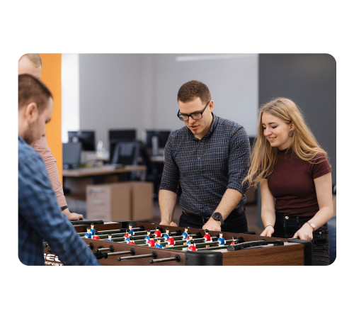 Настільний футбол Neo-Sport NS-804, 118 x 61 x 79 см - темно-коричневий Настільний футбол Neo-Sport NS-804, 118 x 61 x 79 см - темно-коричневий