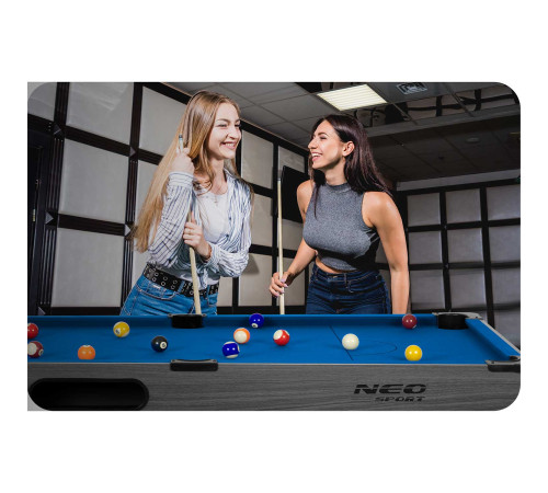 Більярдний стіл з аксесуарами Neo-Sport NS-809, 178 x 95 x 80 см Більярдний стіл з аксесуарами Neo-Sport NS-809, 178 x 95 x 80 см