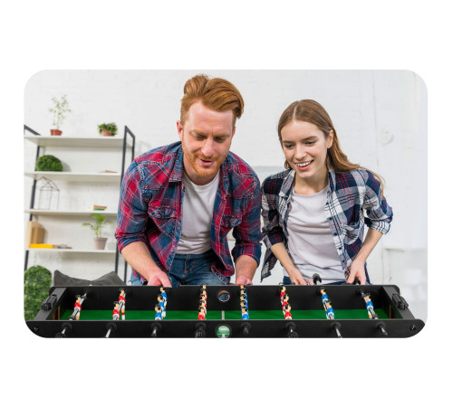 Настільний футбол Neo-Sport NS-805, 118 x 61 x 79 см - чорний Настільний футбол Neo-Sport NS-805, 118 x 61 x 79 см - чорний