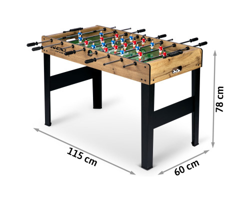 Настільний футбол Neo-Sport 118x61x79 см NS-805 дерев'яний
