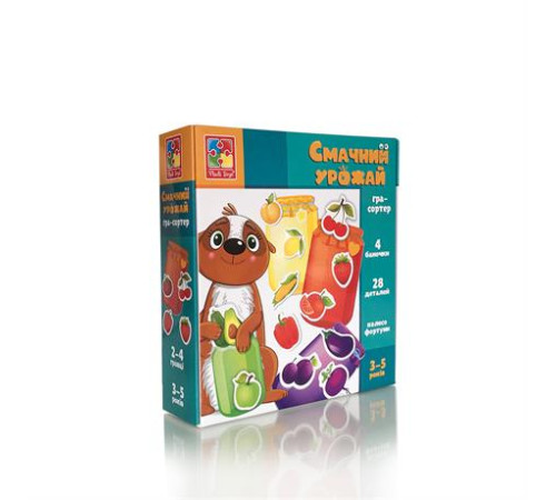 Настільна гра-сортер Vladi Toys Смачний урожай (VT1804-41) Настільна гра-сортер Vladi Toys Смачний урожай (VT1804-41)