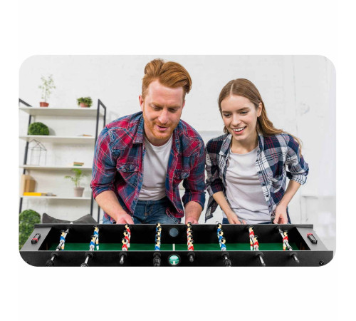 Настільний футбол Neo-Sport NS-803, 121 x 61 x 80 см - чорний Настільний футбол Neo-Sport NS-803, 121 x 61 x 80 см - чорний