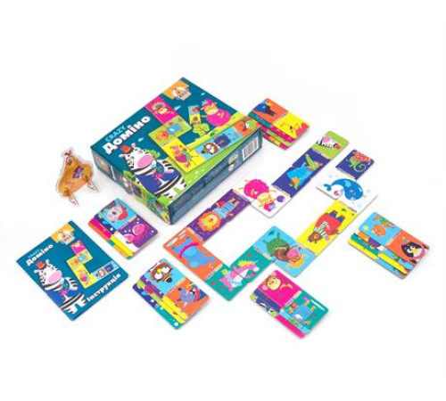 Настільна гра Vladi Toys Crazy Доміно (VT8055-10) Настільна гра Vladi Toys Crazy Доміно (VT8055-10)