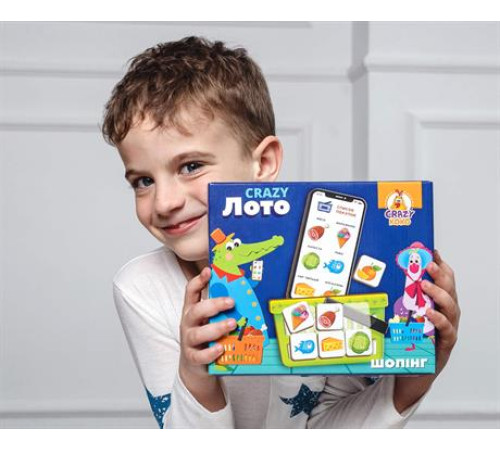 Настільна гра Vladi Toys Crazy Лото (VT8055-09) Настільна гра Vladi Toys Crazy Лото (VT8055-09)