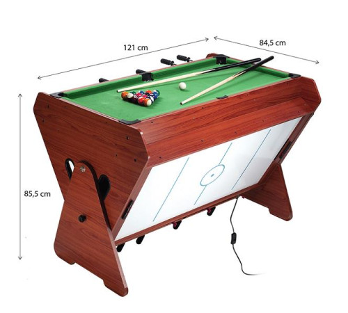Стіл ігровий 3в1 NILS SDG SET, 121 х 84,5 х 85,5 см Стіл ігровий 3в1 NILS SDG SET, 121 х 84,5 х 85,5 см