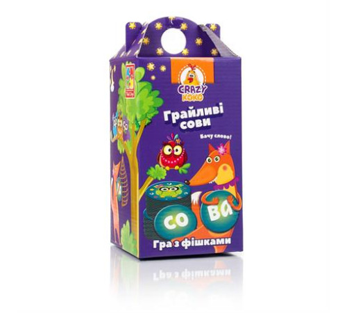 Настільна гра Vladi Toys Грайливі сови Бачу слово (VT8033-04) Настільна гра Vladi Toys Грайливі сови Бачу слово (VT8033-04)