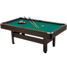 Більярдний стіл Garlando Virginia 7 Dark Walnut VIRG7, 225 x 125 х 79 см