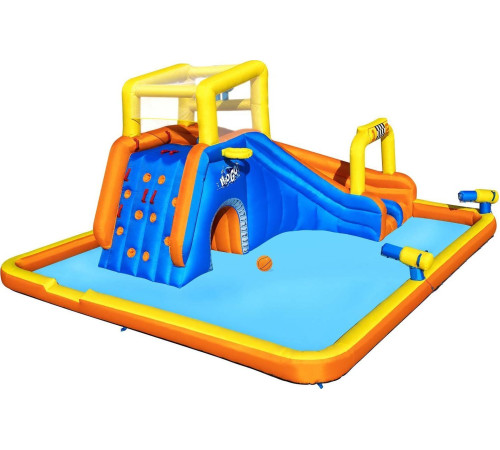Надувний ігровий майданчик Super Speedway Mega Park Bestway 53377 551x502х261 см Надувний ігровий майданчик Super Speedway Mega Park Bestway 53377 551x502х261 см