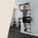 Шведська стінка Gamma Workout Grand з турніком та поручнями, біла