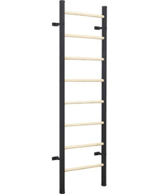 Шведська стінка BenchK 200B 225 х 77 см, чорна