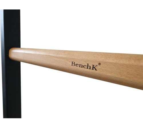 Шведська стінка BenchK 521B з турніком, чорна