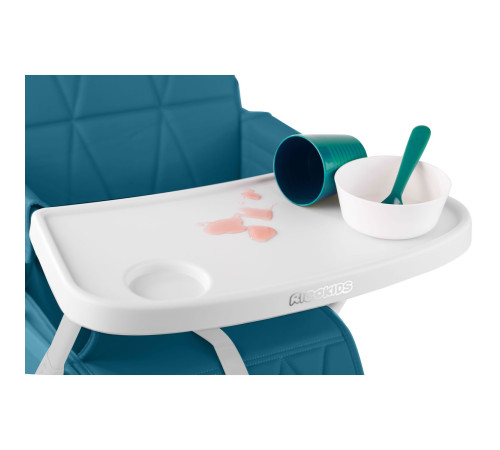 Стільчик для годування Ricokids Nuco 70 х 60 х 95 см - синьо-білий