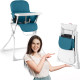 Стільчик для годування Ricokids Nuco 70 х 60 х 95 см - синьо-білий