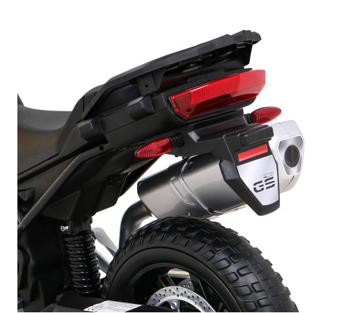Дитячий акумуляторний мотоцикл BMW F850 GS Жовтий + Опорні колеса + Аудіо LED + Free Start + EVA