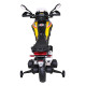 Дитячий акумуляторний мотоцикл BMW F850 GS Жовтий + Опорні колеса + Аудіо LED + Free Start + EVA
