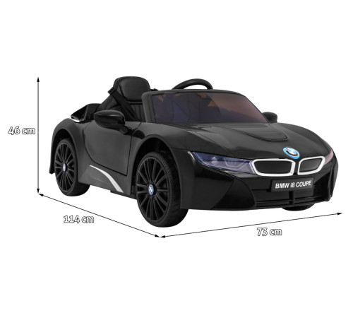 Дитяча акумуляторна машинка BMW I8 Lift Battery Car Чорна