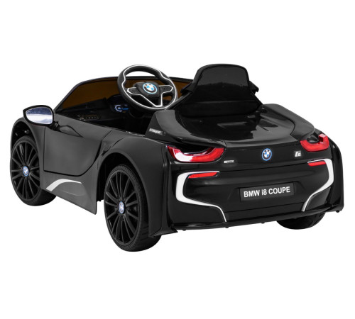 Дитяча акумуляторна машинка BMW I8 Lift Battery Car Чорна