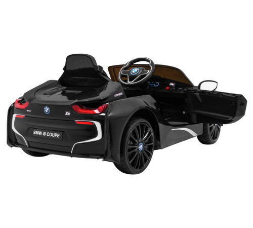 Дитяча акумуляторна машинка BMW I8 Lift Battery Car Чорна