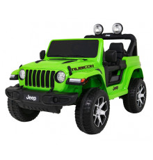 Дитяча акумуляторна машинка Jeep Wrangler Rubicon Зелена