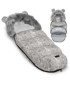 Конверт Elmi Ricokids для коляски та санок, 95 х 48 см - білий