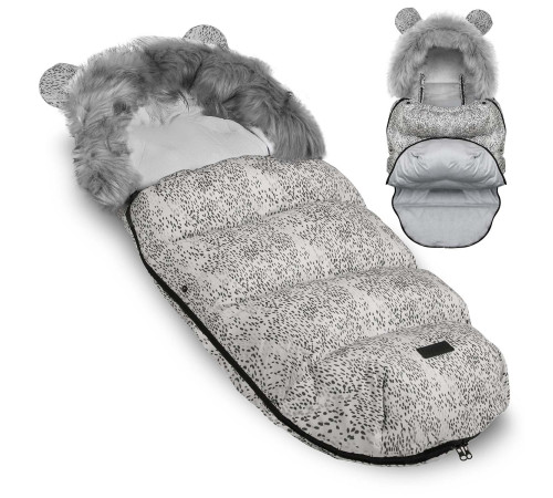 Конверт Elmi Ricokids для коляски та санок, 95 х 48 см - білий