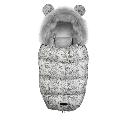 Конверт Elmi Ricokids для коляски та санок, 95 х 48 см - білий