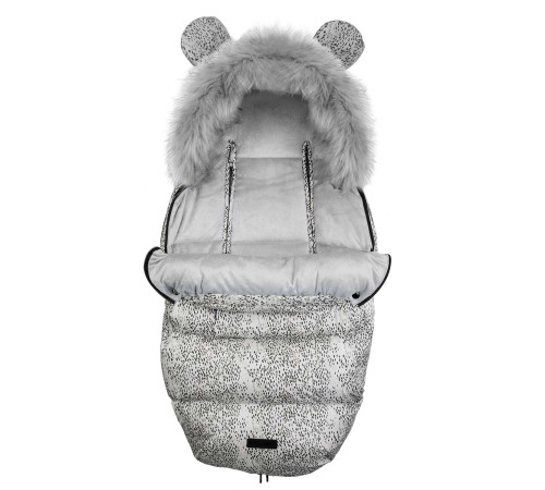 Конверт Elmi Ricokids для коляски та санок, 95 х 48 см - білий