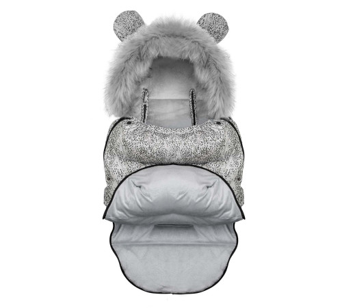 Конверт Elmi Ricokids для коляски та санок, 95 х 48 см - білий
