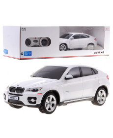 BMW X6 білий RASTAR модель 1:24 Позашляховик на дистанційному керуванні + пульт
