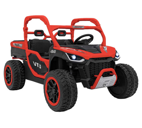 Дитяча акумуляторна машинка фермерська UTV Racing Червона Дитяча акумуляторна машинка фермерська UTV Racing Червона