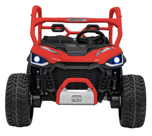 Дитяча акумуляторна машинка фермерська UTV Racing Червона Дитяча акумуляторна машинка фермерська UTV Racing Червона