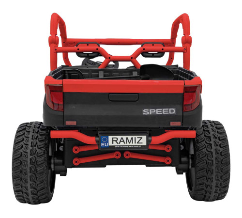 Дитяча акумуляторна машинка фермерська UTV Racing Червона Дитяча акумуляторна машинка фермерська UTV Racing Червона